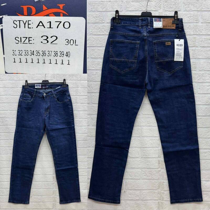 Spodnie jeansy meskie Roz 31-40, 1 Kolor Paczka 10 szt